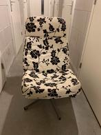 Nette bloemen fauteuil / stoel IKEA, Ophalen of Verzenden, 75 tot 100 cm, Zo goed als nieuw