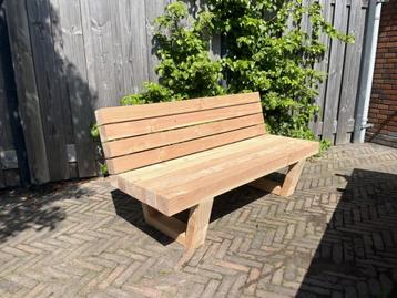 loungebank, hoekbank, tuinbank, douglas hout, tuinmeubelen beschikbaar voor biedingen