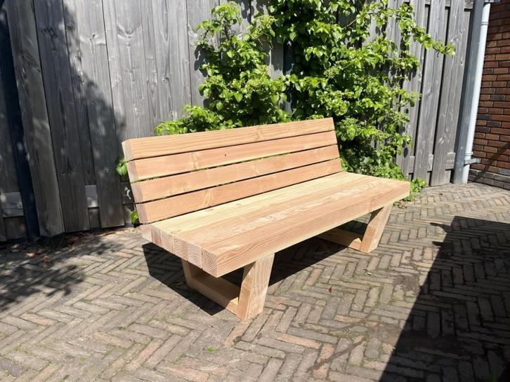 loungebank, hoekbank, tuinbank, douglas hout, tuinmeubelen, Tuin en Terras, Tuinsets en Loungesets, Nieuw, Loungeset, Hout, Bank