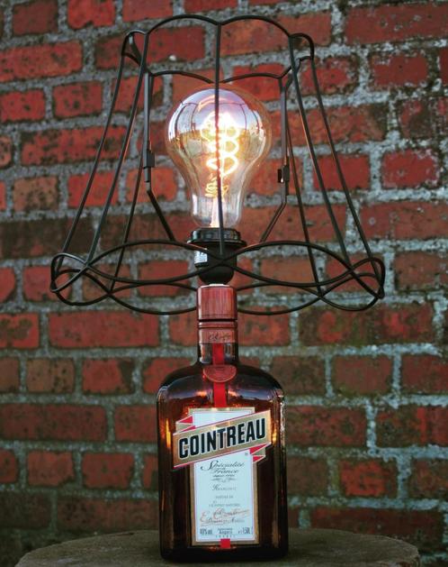 design vintage cointreau fleslamp, Verzamelen, Retro, Huis en Inrichting, Ophalen of Verzenden
