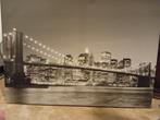 New York Brooklyn Bridge Foto Print, Ophalen of Verzenden, Zo goed als nieuw, Motorboot of Zeilboot, Kaart, Foto of Prent