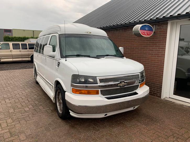 2008 Chevrolet Express Explorer Camper LPG 125mls *  LOADED*, Auto's, Chevrolet, Bedrijf, Chevy Van, LPG, Overige carrosserieën