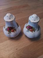 Peper en zoutstel, Royal Albert old country Roses, servies, Ophalen of Verzenden