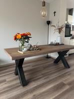 industriele eettafel, Huis en Inrichting, Tafels | Eettafels, Ophalen, Zo goed als nieuw