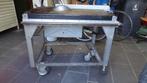 Zaagtafel met nieuw zaagblad , op wielen, Ophalen, Gebruikt, Cirkelzaag, 70 mm of meer