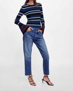 Ruffle sleeve pullover (ZARA), Kleding | Dames, Tops, Blauw, Zara, Nieuw, Ophalen of Verzenden