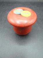 Vintage vlooienspel in houten paddenstoel, Antiek en Kunst, Ophalen of Verzenden