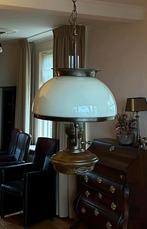 Hanglamp, model olielamp, Glas, Ophalen of Verzenden, Zo goed als nieuw, Oud Hollands