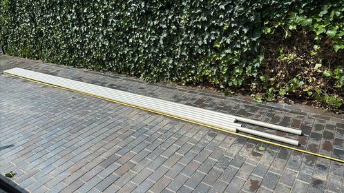 Steigerbuis 48,3mm ca. 6x 5,3mtr, Doe-het-zelf en Verbouw, Metalen, Zo goed als nieuw, Aluminium, Ophalen