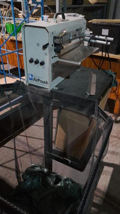 Airpouch luchtzakjes machine luchtkussen verpakking, Hobby en Vrije tijd, Elektronica-componenten, Gebruikt, Ophalen