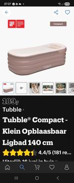 Tubble opblaasbaar bad, Overige typen, Zo goed als nieuw, Minder dan 100 cm, 25 tot 50 cm