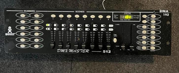 Boost DMX Controller 192 - Lichtsturing, Muziek en Instrumenten, Licht en Laser, Gebruikt, Licht, Ophalen of Verzenden