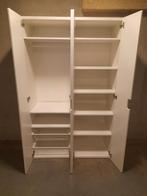 te koop een dubbele ikea stuva/smastad kledingkast wit, Ophalen, Gebruikt, Minder dan 150 cm, 150 tot 200 cm