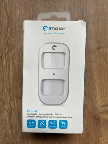 Etiger huisdier immuun bewegingsdetector beschikbaar voor biedingen