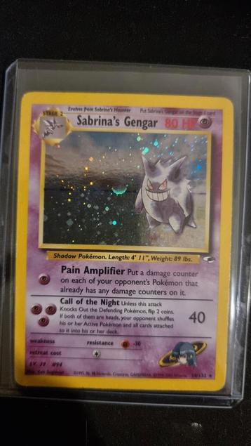 Sabrina's Gengar beschikbaar voor biedingen