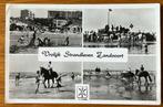 Zandvoort 1954 favauge paard strand reddingssloep, Ophalen of Verzenden, 1940 tot 1960, Gelopen, Noord-Holland