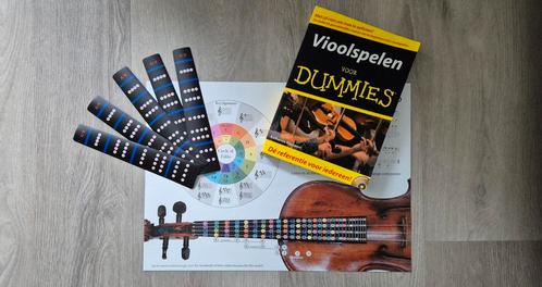 Viool pakket om te leren spelen (boek, poster, stickers), Boeken, Muziek, Zo goed als nieuw, Algemeen, Ophalen of Verzenden