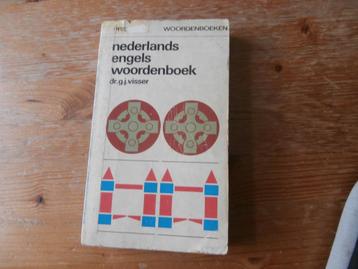 woordenboek nederlands engels Dr.G.J. Visser Prisma boek beschikbaar voor biedingen