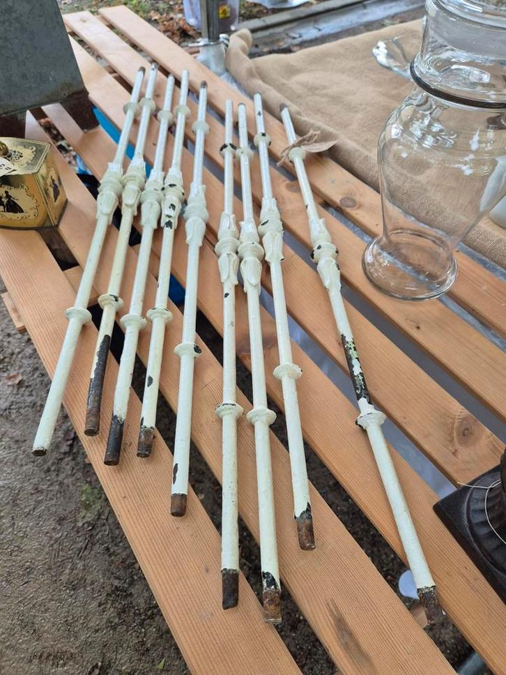 SALE: Oude gietijzeren trapbalusters/-stijlen, Antiek en Kunst, Antiek | Overige Antiek, Ophalen