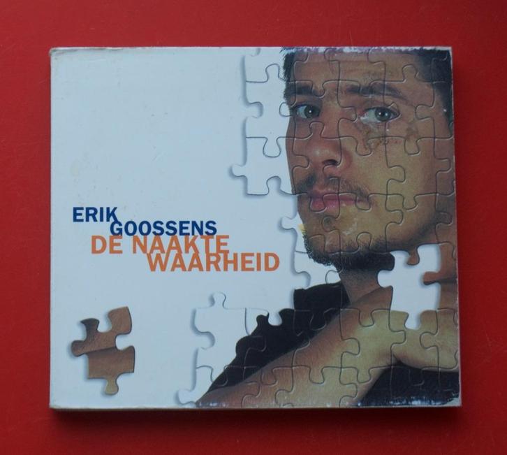cd Erik Goossens De naakte waarheid Vlaams 1996 + Stop, Cd's en Dvd's, Cd's | Nederlandstalig, Pop, Boxset, Ophalen of Verzenden