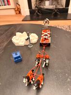 Playmobil 9057 Slee met Huskies, Kinderen en Baby's, Speelgoed | Playmobil, Ophalen, Zo goed als nieuw, Complete set