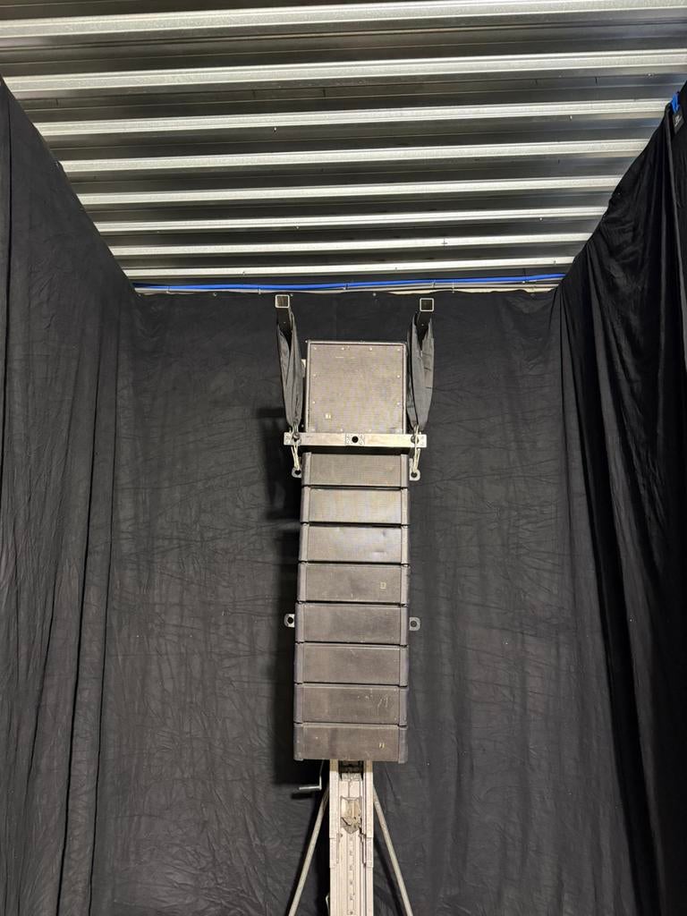 4x toa hx5 + mid bass kasten mini line array, Audio, Tv en Foto, Zo goed als nieuw, 120 watt of meer, Front, Rear of Stereo speakers