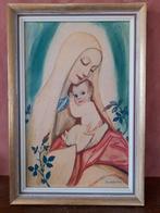 Zoldervondst pastel Heinrich Windelschmidt 1930 Madonna, Ophalen of Verzenden
