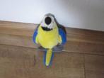 Verzameling van drie superzacht pluche vogels papagaai mees, Ophalen of Verzenden, Nieuw, Overige typen