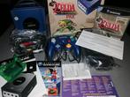 Nintendo GameCube Zelda Wind Waker Pak, Met games, Paars, Ophalen of Verzenden, Zo goed als nieuw