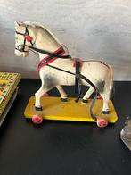 Vintage Houten Paardje  uit de 50 e Jaren., Ophalen of Verzenden