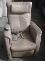 Electrisch verstel/verrijdbare sta op stoel, Ophalen, Gebruikt, 75 tot 100 cm, Modern