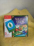 14566) mooi oud speel BLIK OP DE EEUW, Hobby en Vrije tijd, Gezelschapsspellen | Bordspellen, Ophalen of Verzenden