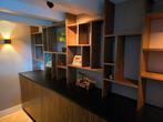 Moderne wandkast met eikenhout details, 250 tot 300 cm, 200 cm of meer, Ophalen of Verzenden, Zo goed als nieuw