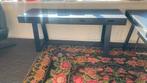 Sidetable VT wonen zwart. 2x (knutseltafel), Ophalen, Zo goed als nieuw, 25 tot 50 cm, Rechthoekig
