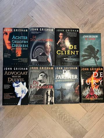 Diverse boeken van John Grisham beschikbaar voor biedingen