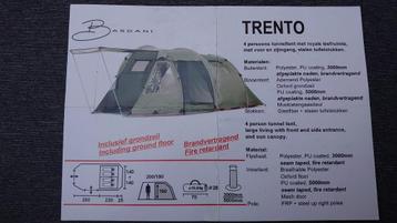 Bardani Trento 4-pers Tunneltent beschikbaar voor biedingen