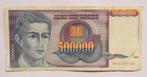Joegoslavië 500.000 Dinara 1993, Verzenden, Joegoslavië