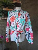 Oilily blouse 36/38 katoenen blouse zomerblouse, Kleding | Dames, Blouses en Tunieken, Oilily, Wit, Ophalen of Verzenden, Zo goed als nieuw