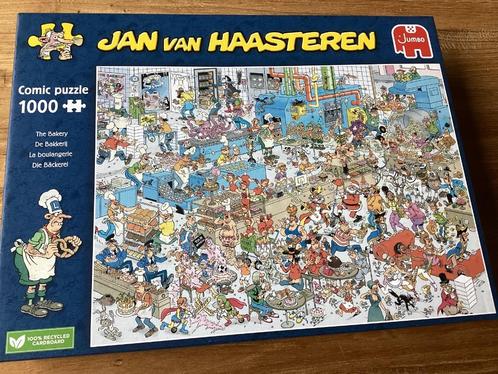 Jan  van Haasteren, de Bakkerij, 1000 stukjes, Hobby en Vrije tijd, Denksport en Puzzels, Zo goed als nieuw, Legpuzzel, 500 t/m 1500 stukjes