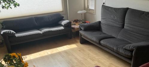 Cassina Maralunga banken, Huis en Inrichting, Banken | Bankstellen, Gebruikt, Rechte bank, Tweepersoons, 150 tot 200 cm, 75 tot 100 cm