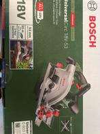 Bosch Accu Cirkelzaag 18V-53, Doe-het-zelf en Verbouw, Cirkelzaag, Ophalen of Verzenden, Zo goed als nieuw, 30 tot 70 mm