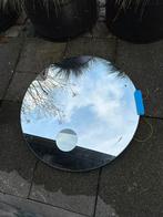 Ronde spiegel 80x80cm verwarming en led licht + vergrootglas, Nieuw, Ophalen