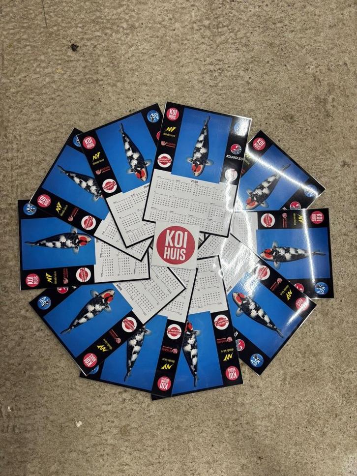 koi kalender gratis, Dieren en Toebehoren, Vissen | Vijvervissen, Karper of Koi