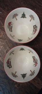Wedgwood Windsor Christmas Schalen Set, Huis en Inrichting, Keuken | Servies, Ophalen of Verzenden, Wedgwood, Porselein, Schaal of Schalen