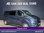 Ford Transit Custom 2.0 TDCI 170pk Automaat L2H1 Dubbele cab, Auto's, Bestelauto's, 4 cilinders, Blauw, 1650 kg, Origineel Nederlands