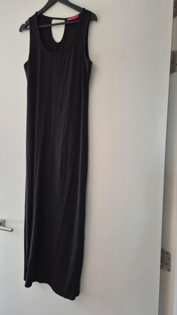Zwarte Maxi Jurk - NIEUW Maat L, Kleding | Dames, Jurken, Nieuw, Maat 42/44 (L), Zwart, Onder de knie, Ophalen of Verzenden