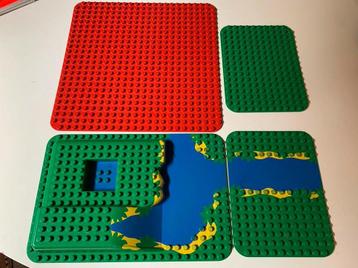 Grote Duplo bouwplaten set 4 stuks beschikbaar voor biedingen