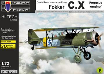 KP Fokker C.X Pegasus engine Finse Luchtmacht 1/72 beschikbaar voor biedingen