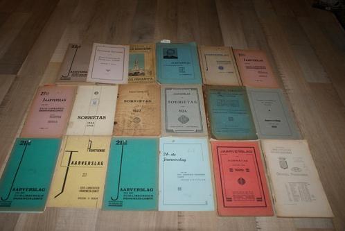 jaarverslagen Sobrietas / Drankweer Comité 1920-1940, Antiek en Kunst, Antiek | Boeken en Bijbels, Ophalen of Verzenden