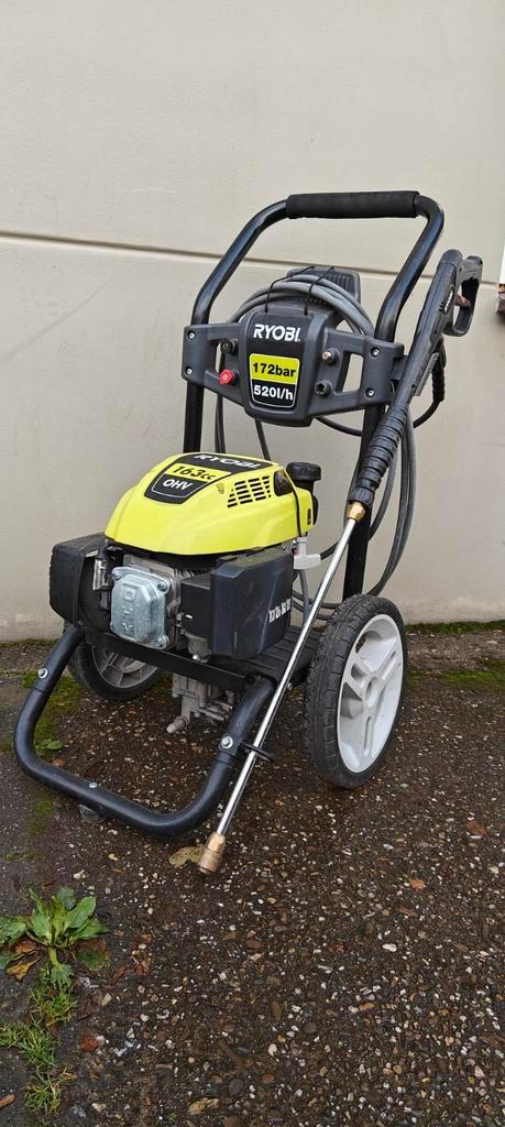 Ryobi RPW2400 Benzine Hogedrukreiniger, Tuin en Terras, Hogedrukreinigers, Zo goed als nieuw, Benzine, Ophalen